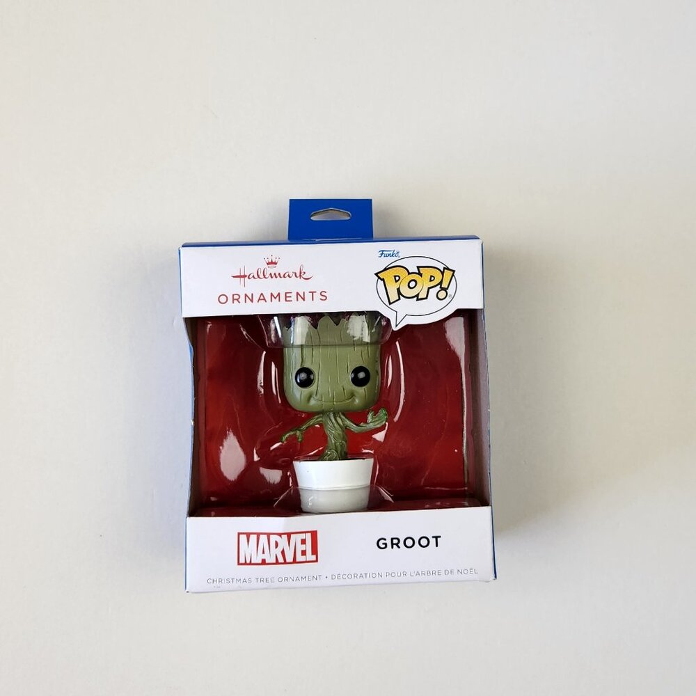 NWT Hallmark Funko Pop! Marvel Groot Christmas Ornament